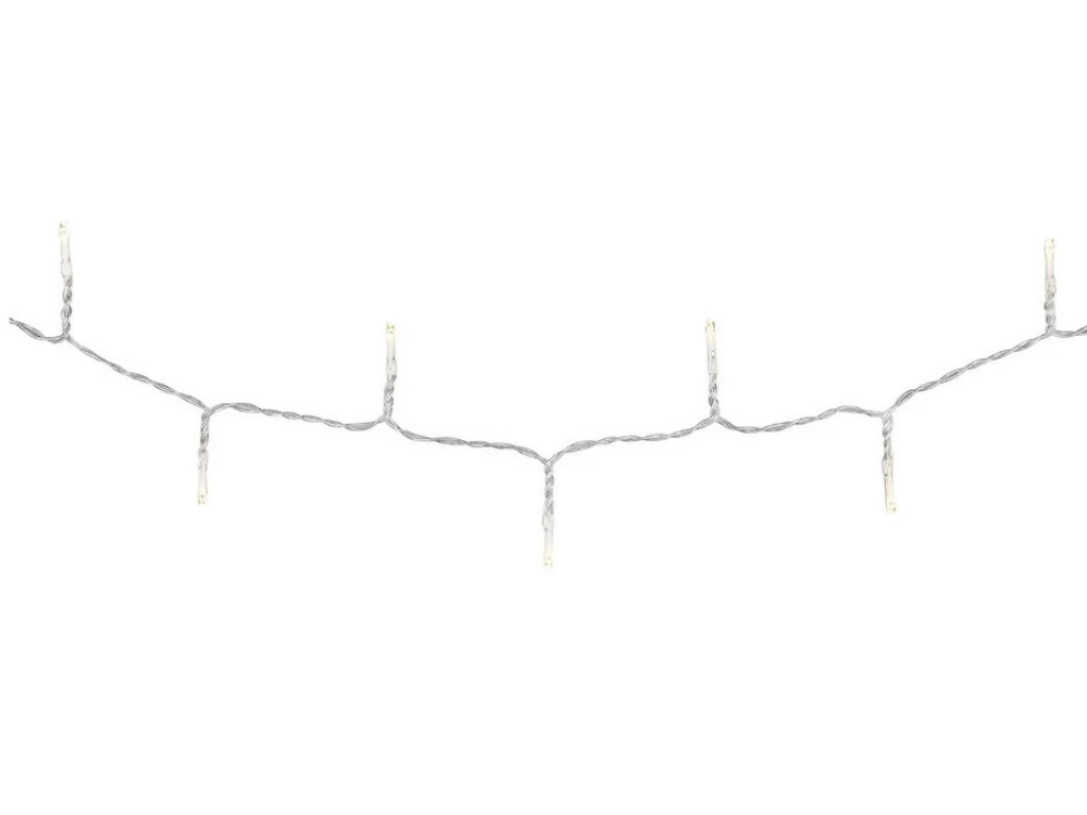 Avah 1200 LED Curtain Lights – Clear Indoor Wedding & Party Decor