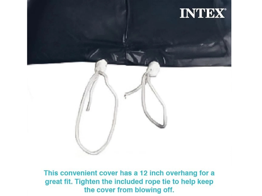 Intex 8ft Round Pool Protector – Outdoor Pool Cover