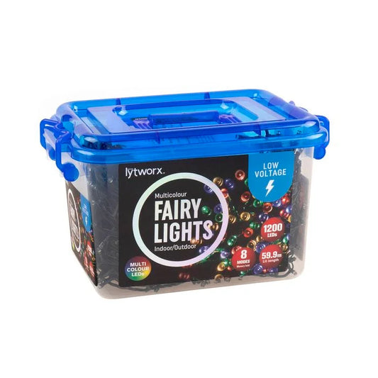 Lytworx Low Voltage Multicolour Fairy Lights - 1200 Pack