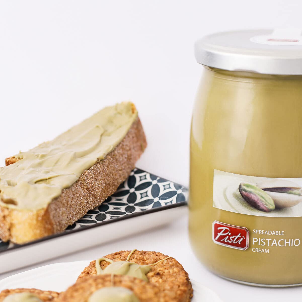 2x Pisti Spreadable Pistachio Cream 600g