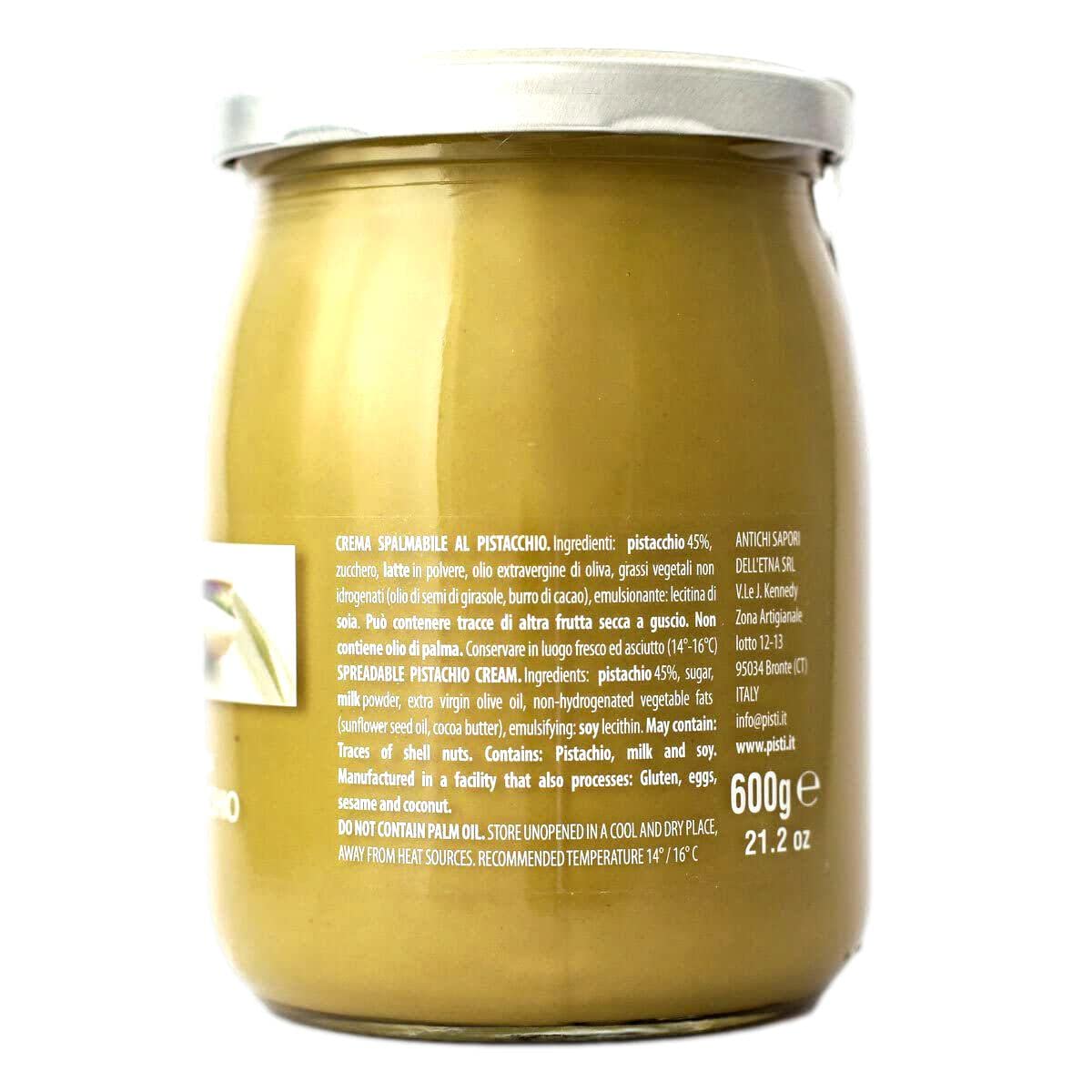 2x Pisti Spreadable Pistachio Cream 600g