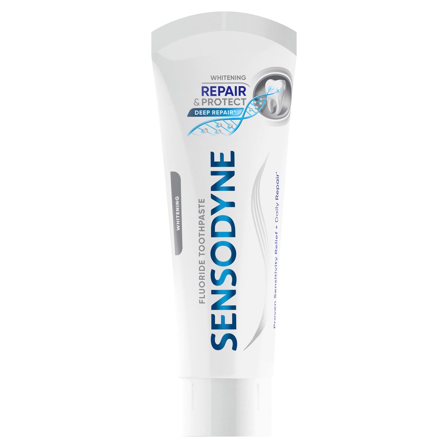 Sensodyne Repair & Protect Fluoride Toothpaste for Sensitive Teeth, Whitening, 3 x 100g (3 Pack)