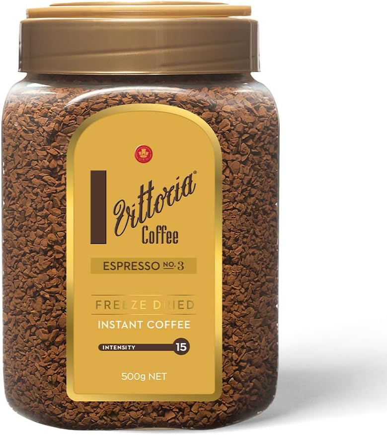 Vittoria Coffee Espresso No.3 Freeze Dried Instant Coffee 500g