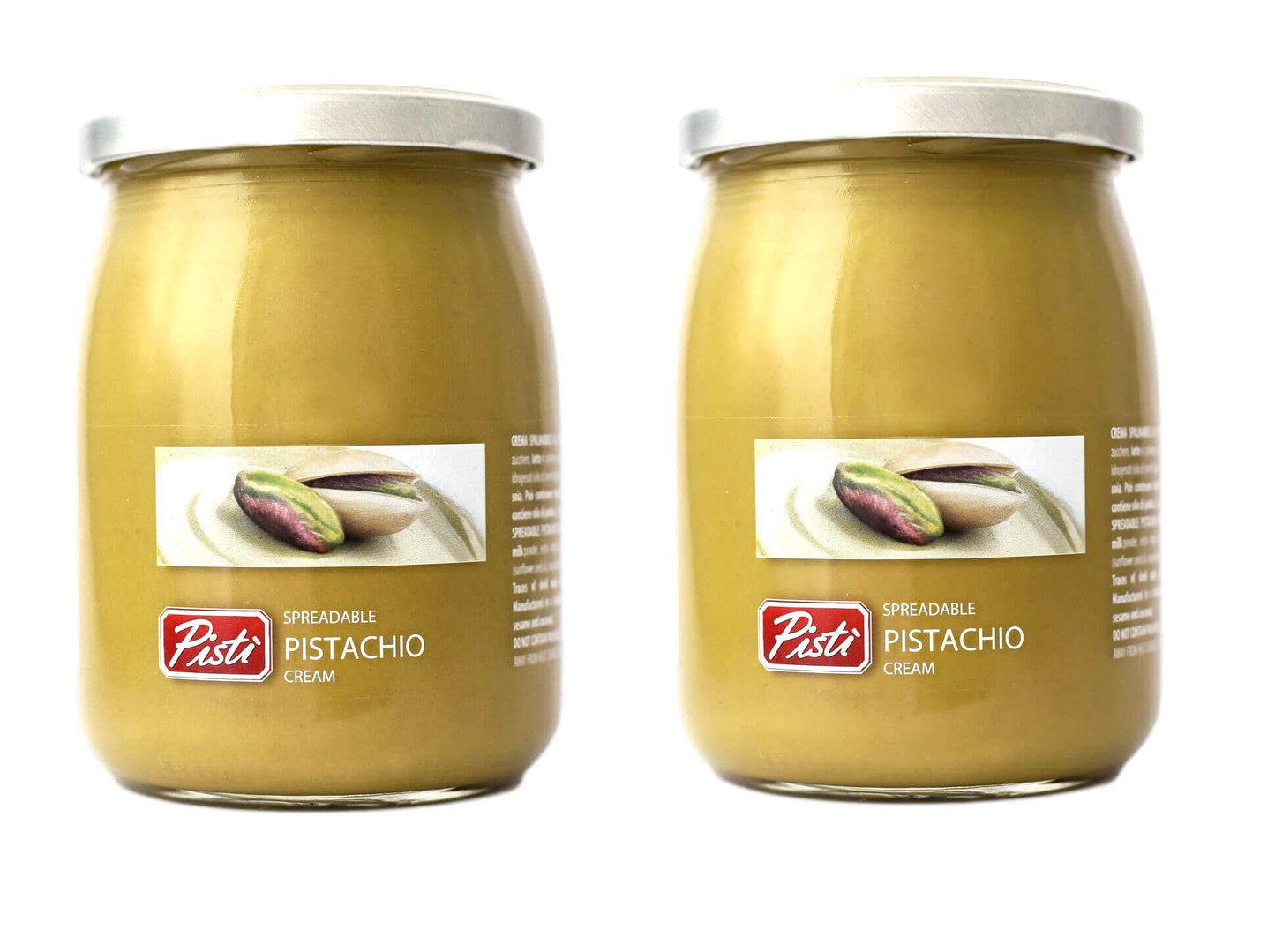 2x Pisti Spreadable Pistachio Cream 600g