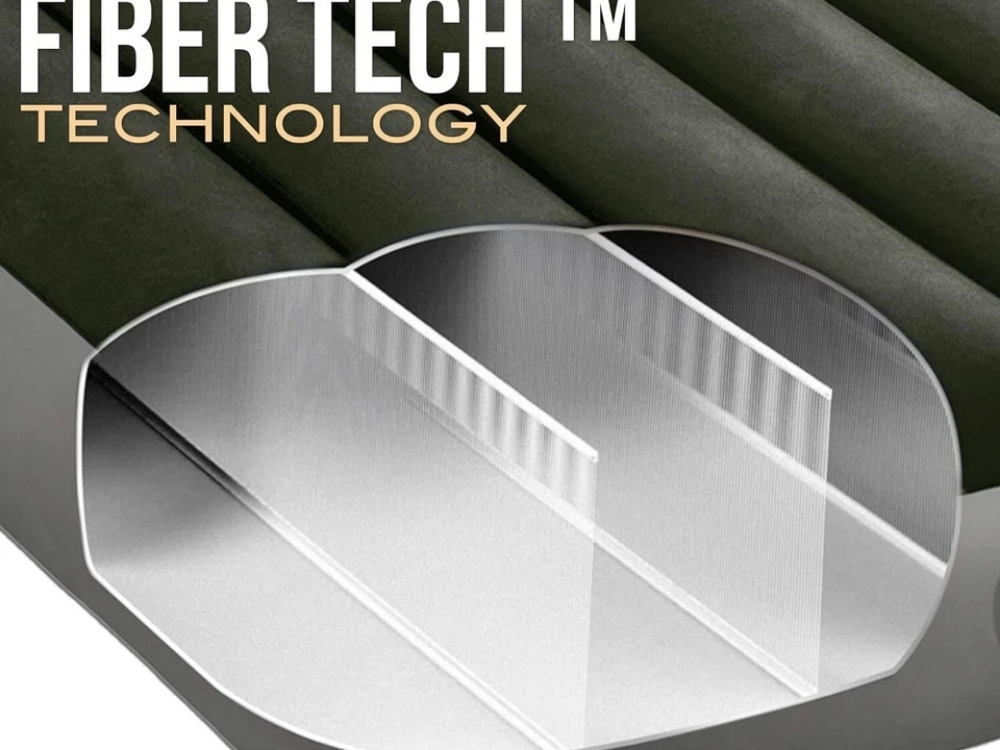 Intex JR Single Airbed Dura-Beam Downy – 76cm Inflatable Mattress for Travel & Camping