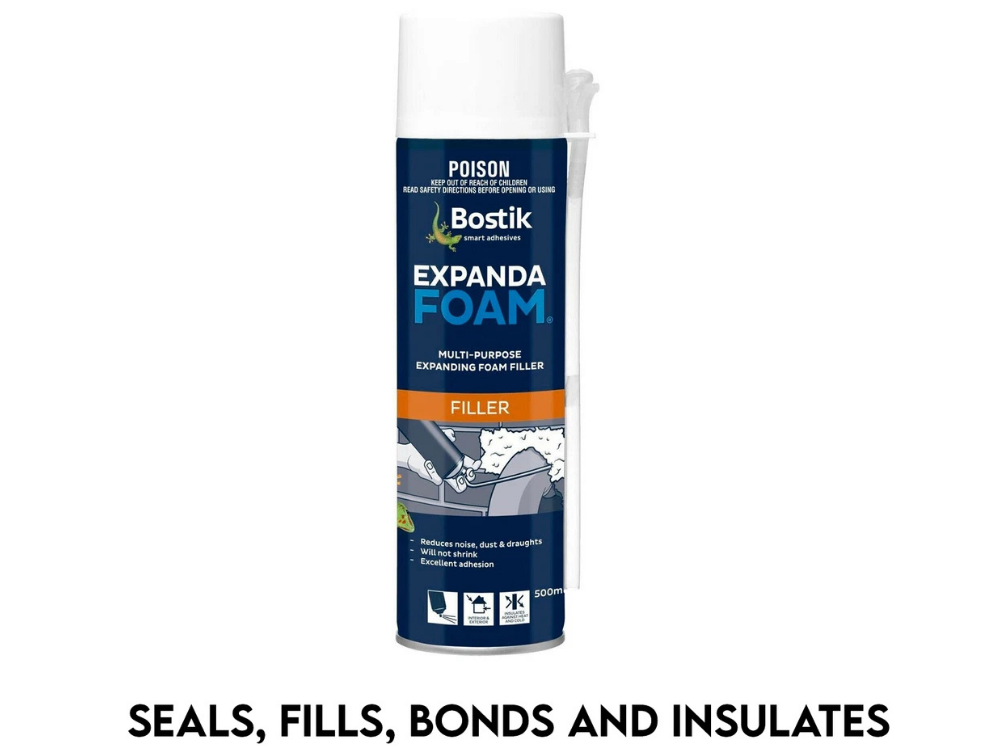 Bostik 500ml Expanding Foam Filler & Adhesive