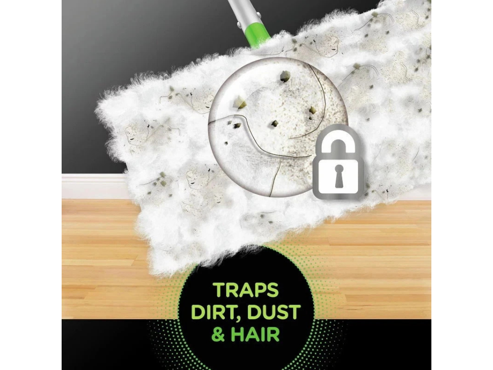 Swiffer Sweeper Heavy Duty Dry Cloths Unscented 50ct