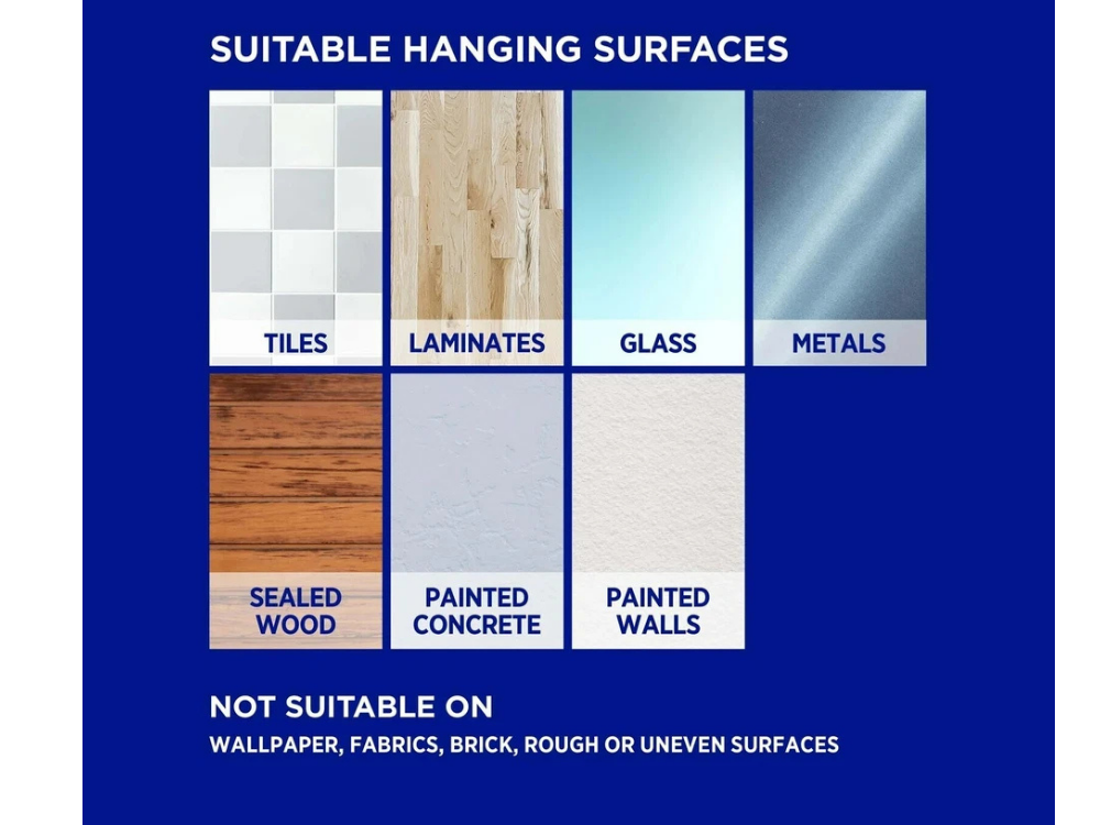 Permastik 12 Clear Cord Clips – Cable Ties Holder & Organiser