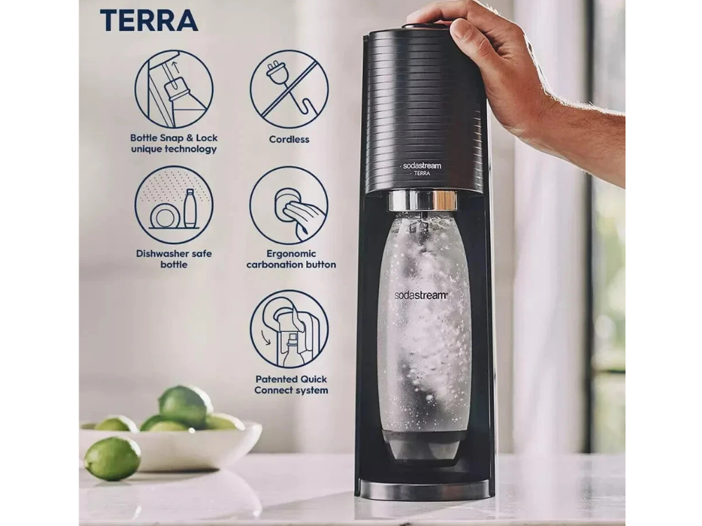 SodaStream Terra Carbonating Machine – Fizzy Water Maker