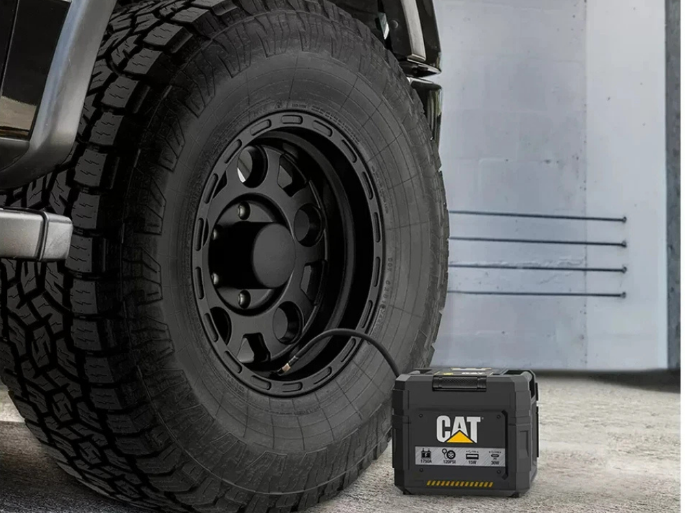 CAT 4-in-1 Portable Jump Starter & Air Compressor – 1750A