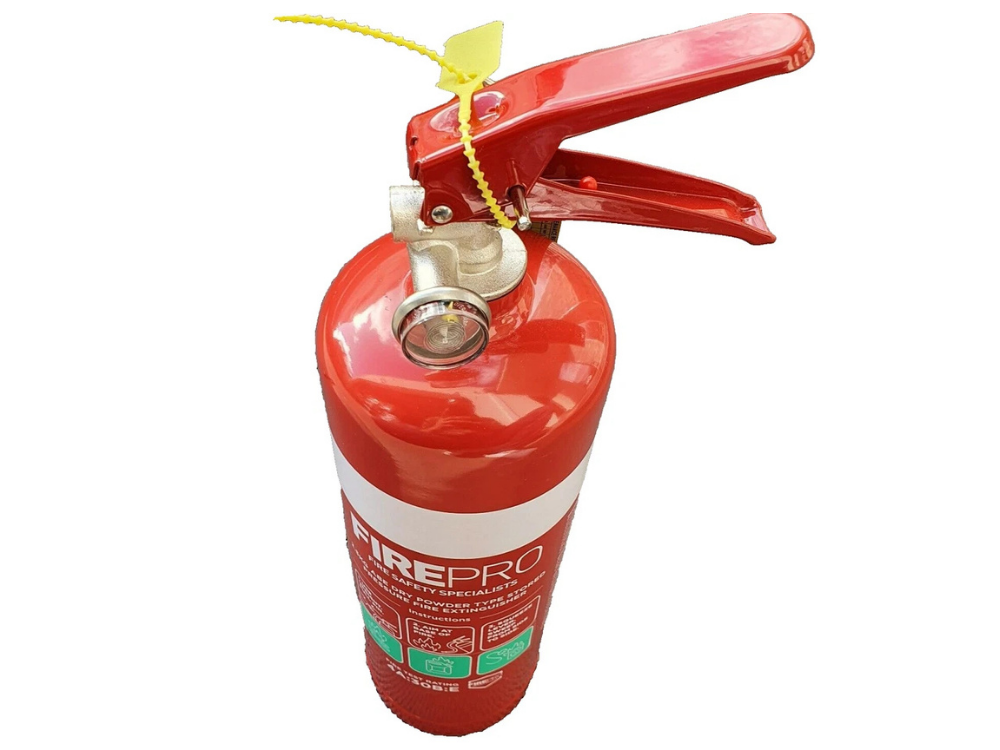 FirePro 2.5kg Dry Powder Fire Extinguisher – Car, Boat, Home, Caravan + Bracket
