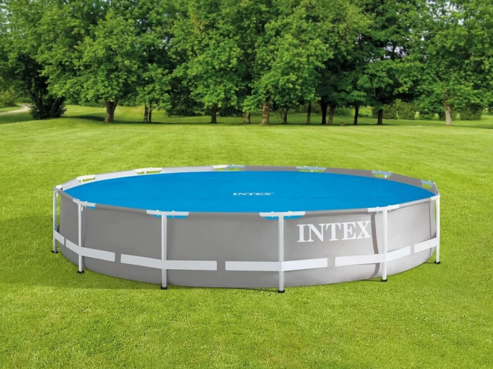 Intex 16ft+ Round Pool Protective Solar Cover – 4.88m