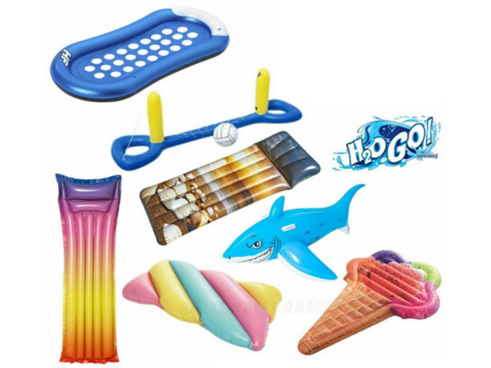 Bestway Inflatable Pool Floats – Kids Swim Rafts & Water Ride-On Lounge