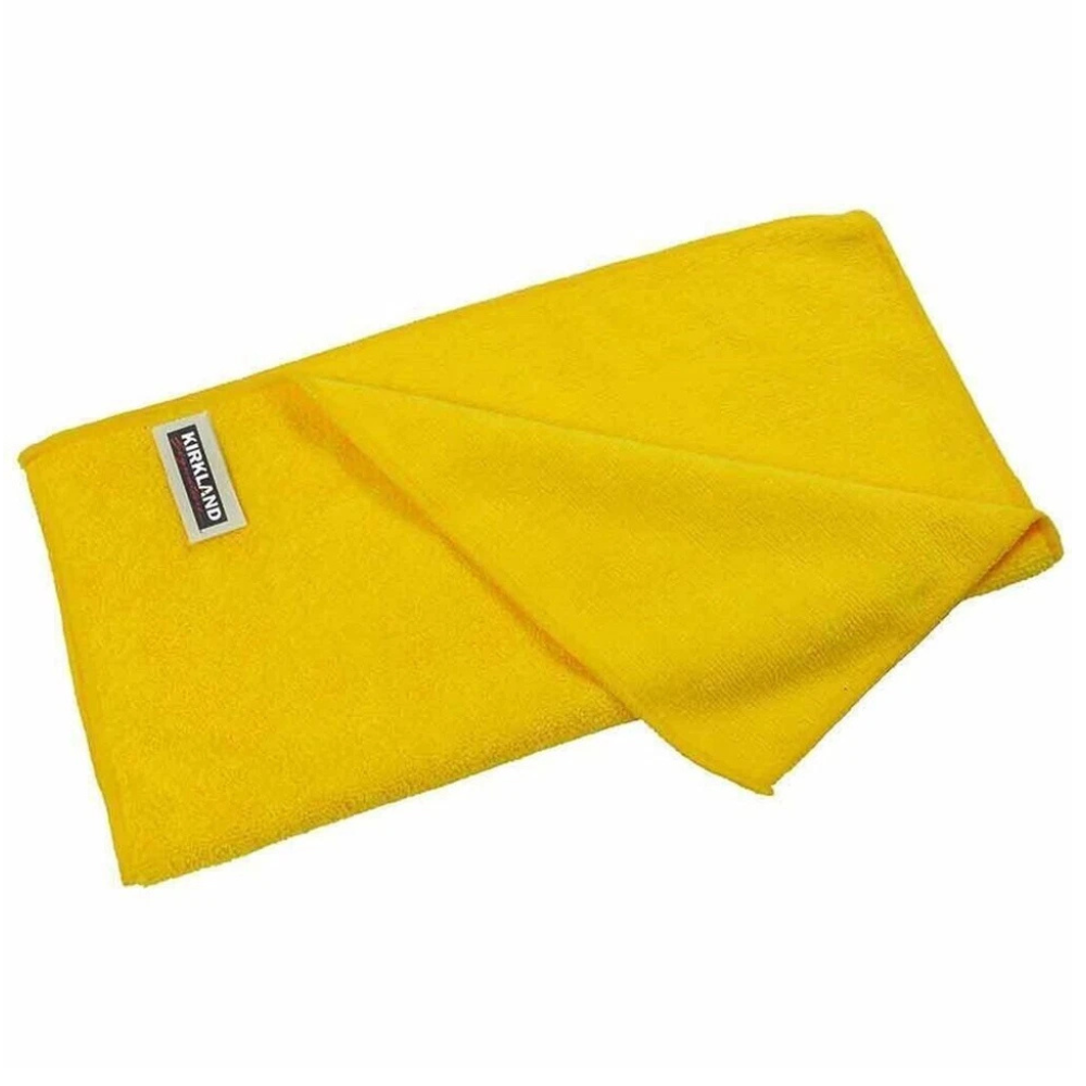 Kirkland Signature Microfiber Towels 72-Pack, 40x40cm Car Cloths