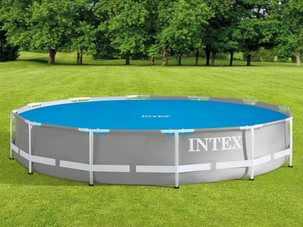 Genuine Intex 12ft (3.66m) Round Above Ground Pool Solar Cover