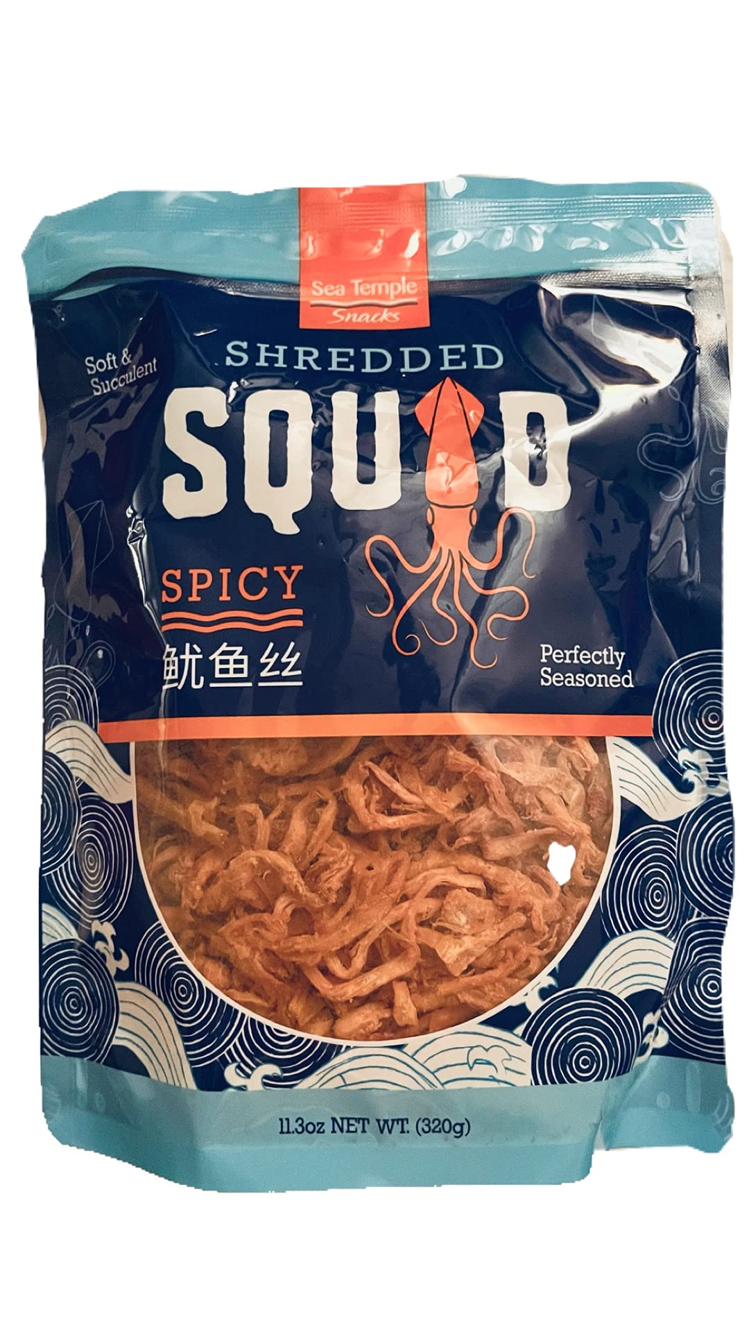 Sea Temple Spicy Shredded Squid 320g