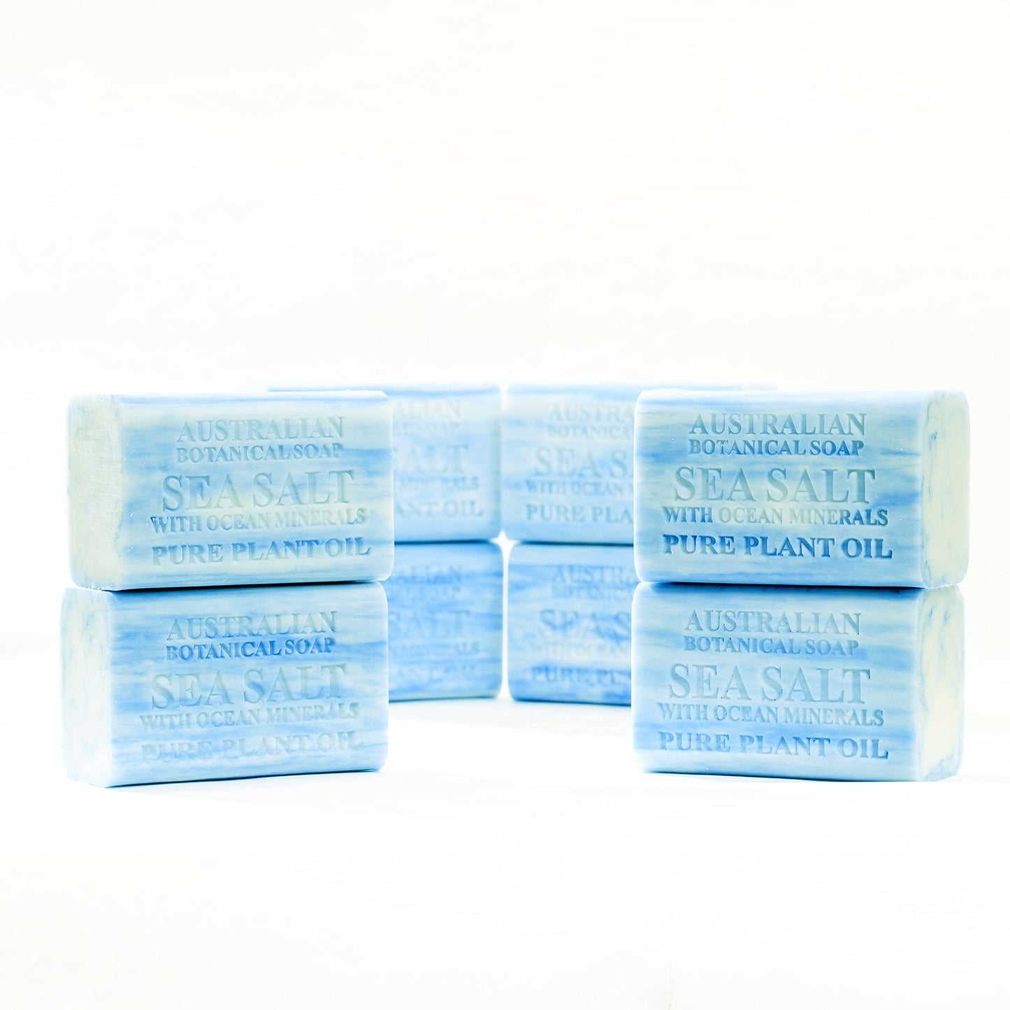 Australian Botanical Soap, 8 X 200g Natural Triple Milled Soap Bar Packs