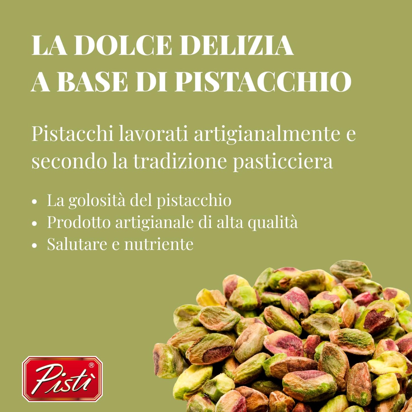 Pisti Spreadable Pistachio Cream 600g