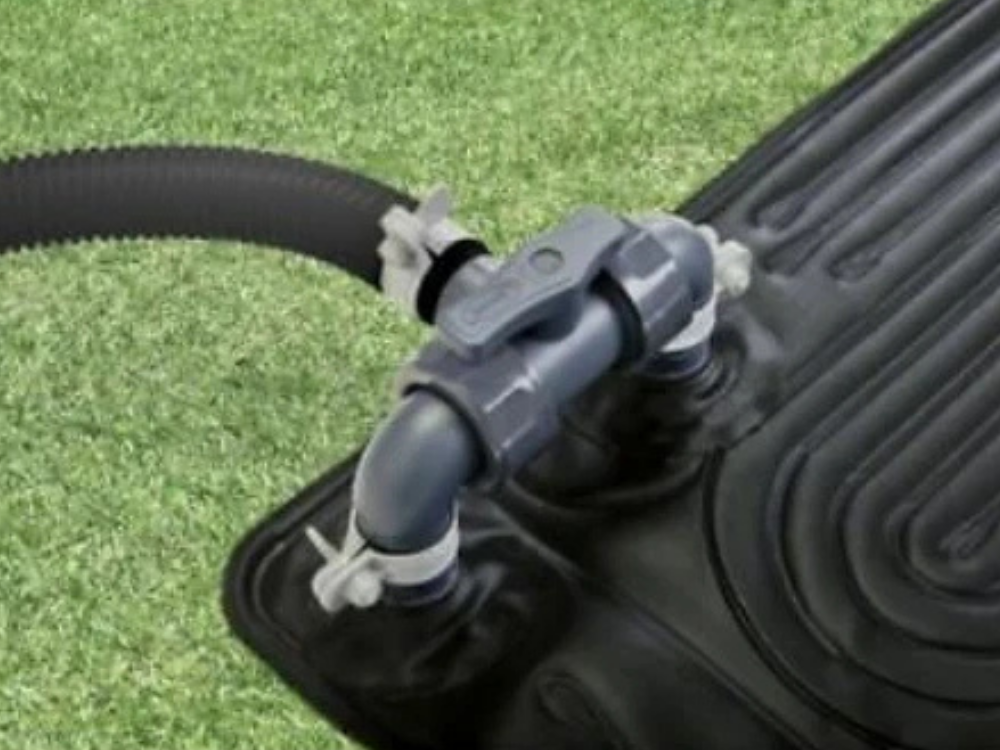 2x Intex Solar Heater Mat 120cm – Pool Pump Warmer for Above Ground Pools