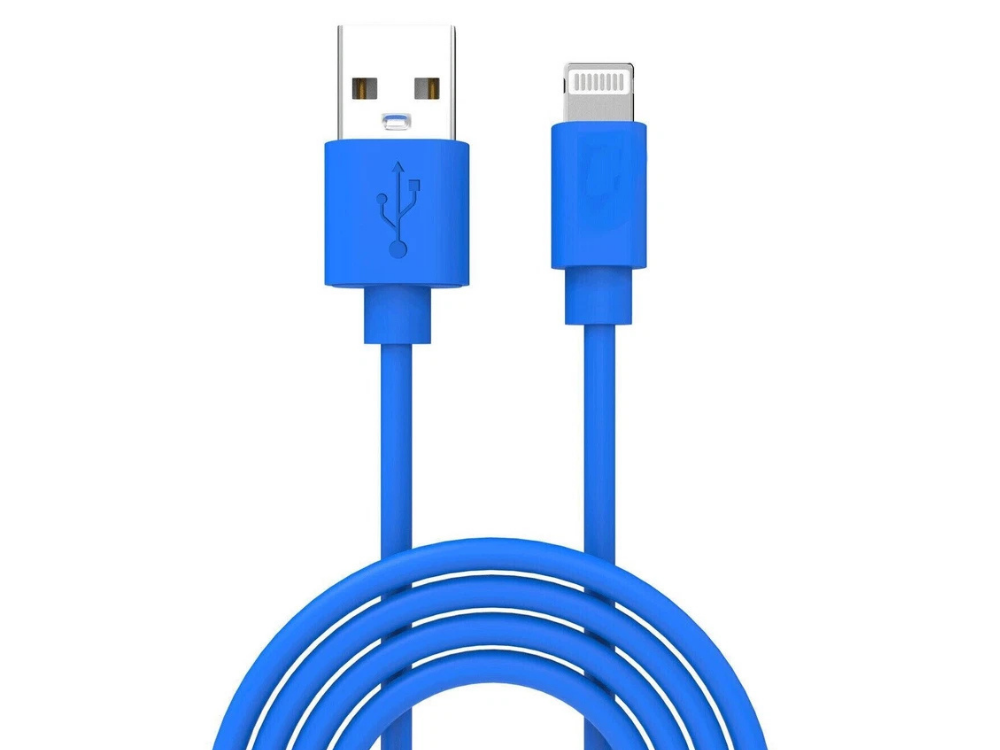 Laser 9-Pin USB-A Charging Cable for iPhone/iPad – 0.5M & 2M Lengths