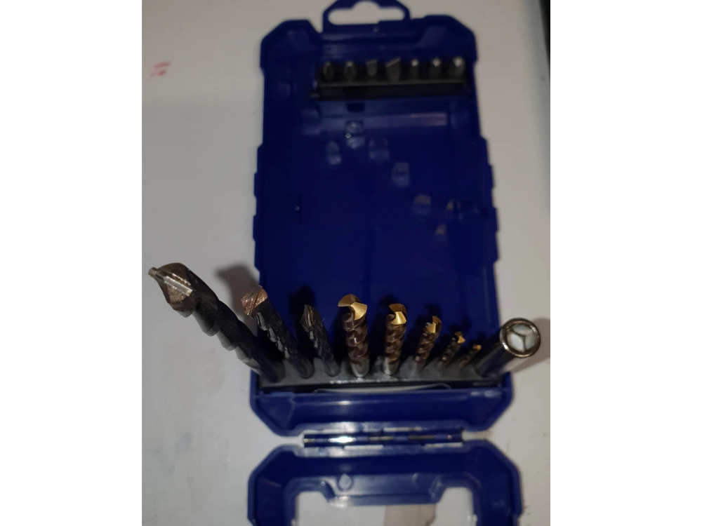 Irwin Titanium Drill Bit Set 16pcs – Masonry, Wood & Metal