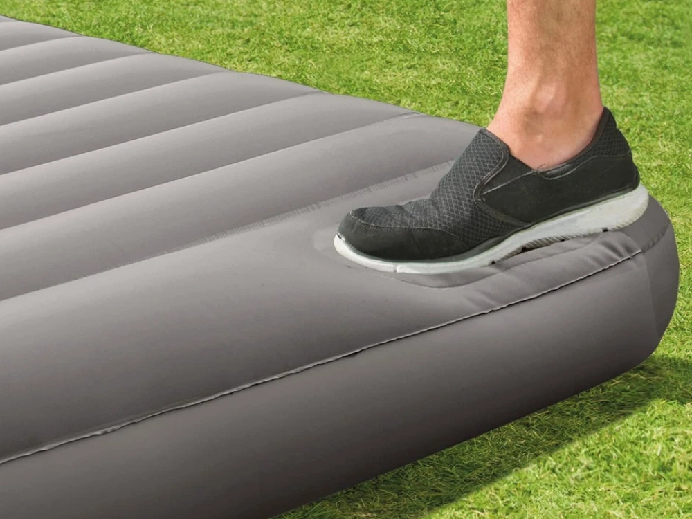 Intex JR Single Airbed Dura-Beam Downy – 76cm Inflatable Mattress for Travel & Camping