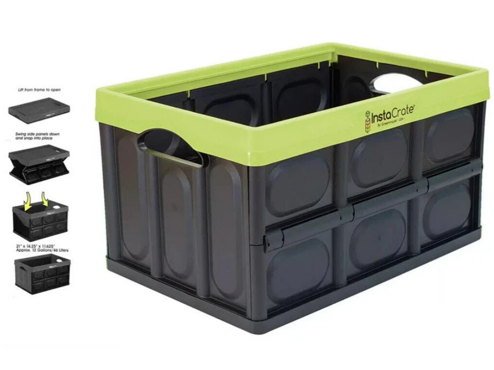 Instacrate 46L Foldable Storage Crate