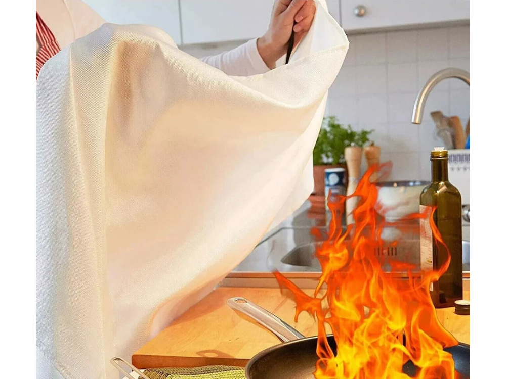 Firebox Emergency Fire Blanket – 1m x 1m for Home & Kitchen