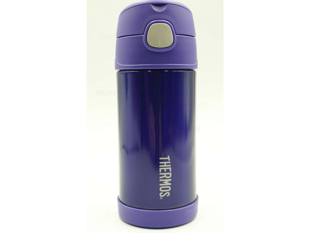 Thermos Kids Drink Bottle – Stainless Steel, Vacuum Flask, Straw