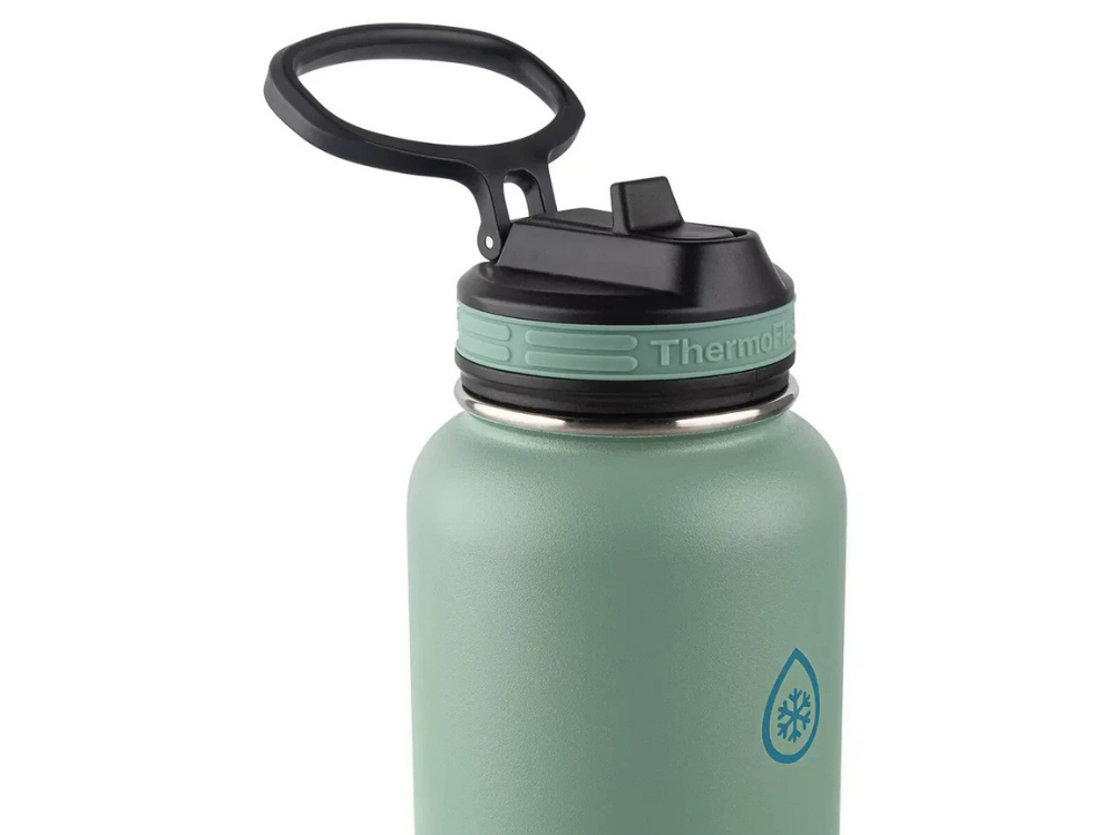 2x ThermoFlask 1.2L Stainless Steel Bottles – Insulated