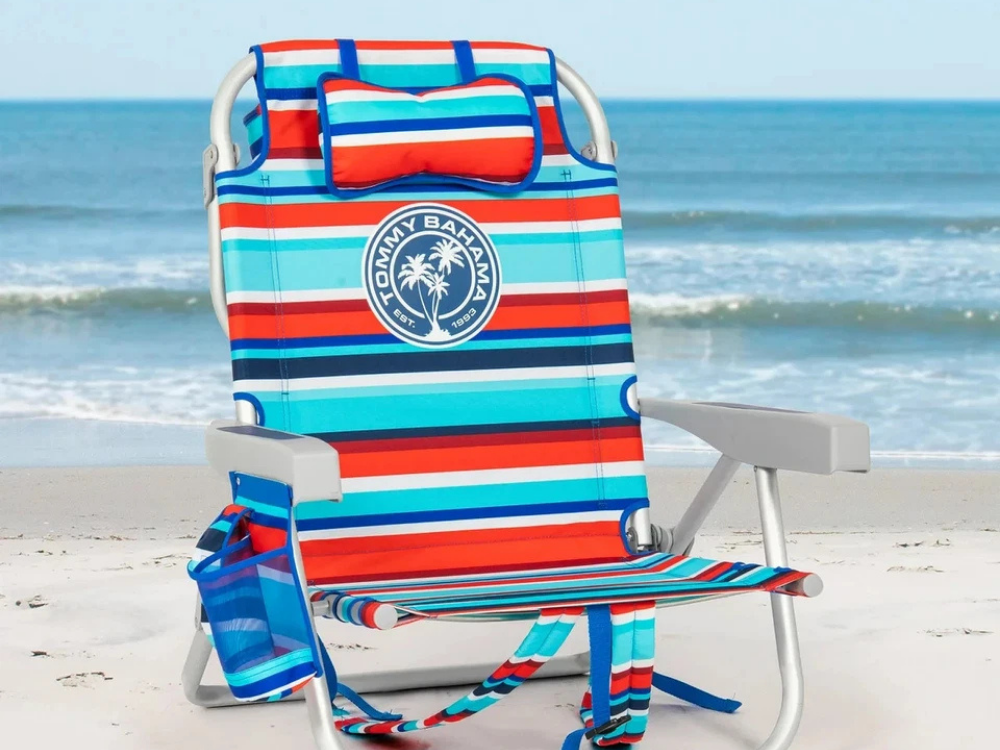 Tommy Bahama Outdoor Folding Chair with Backpack