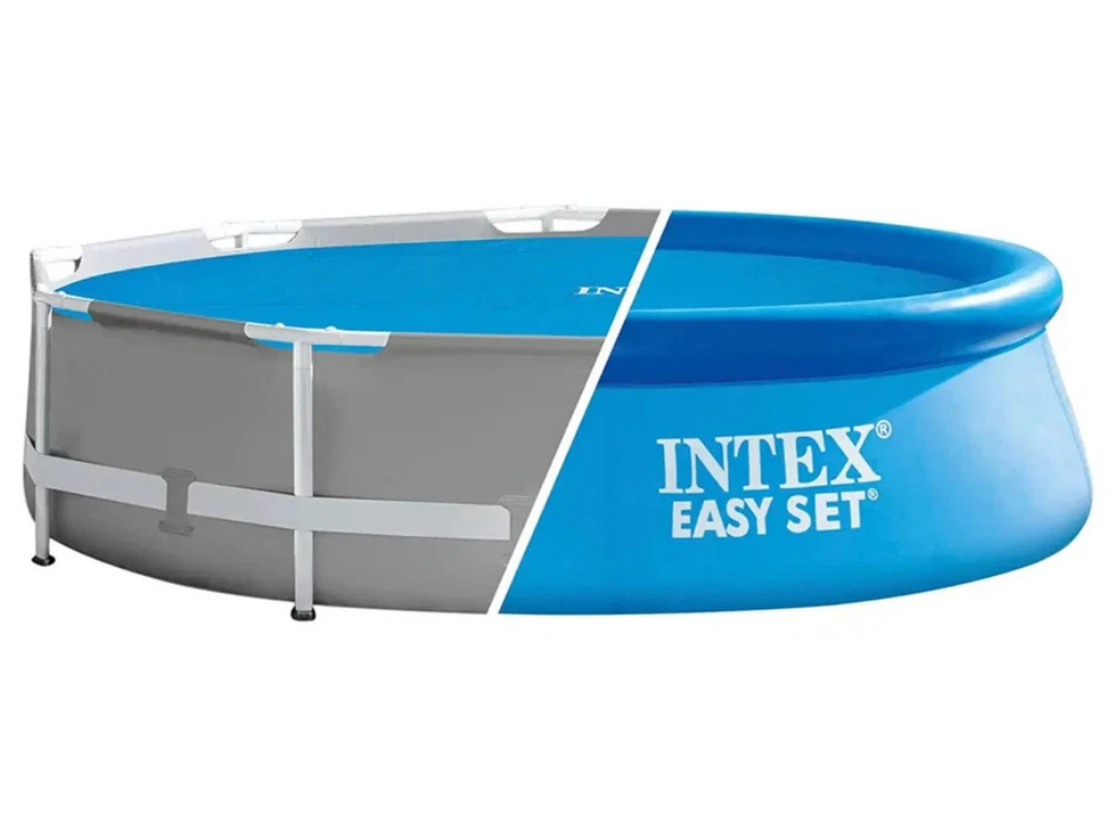 Genuine Intex 12ft (3.66m) Round Above Ground Pool Solar Cover