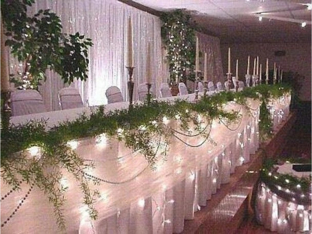 White LED Icicle Lights 1200 – Lytworx Xmas String Lights