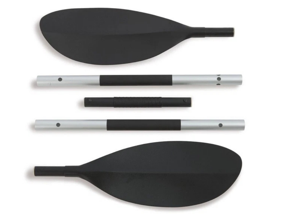 Intex Challenger K2 Inflatable Kayak – 2-Seat Sports Boat with Oars for River & Lake