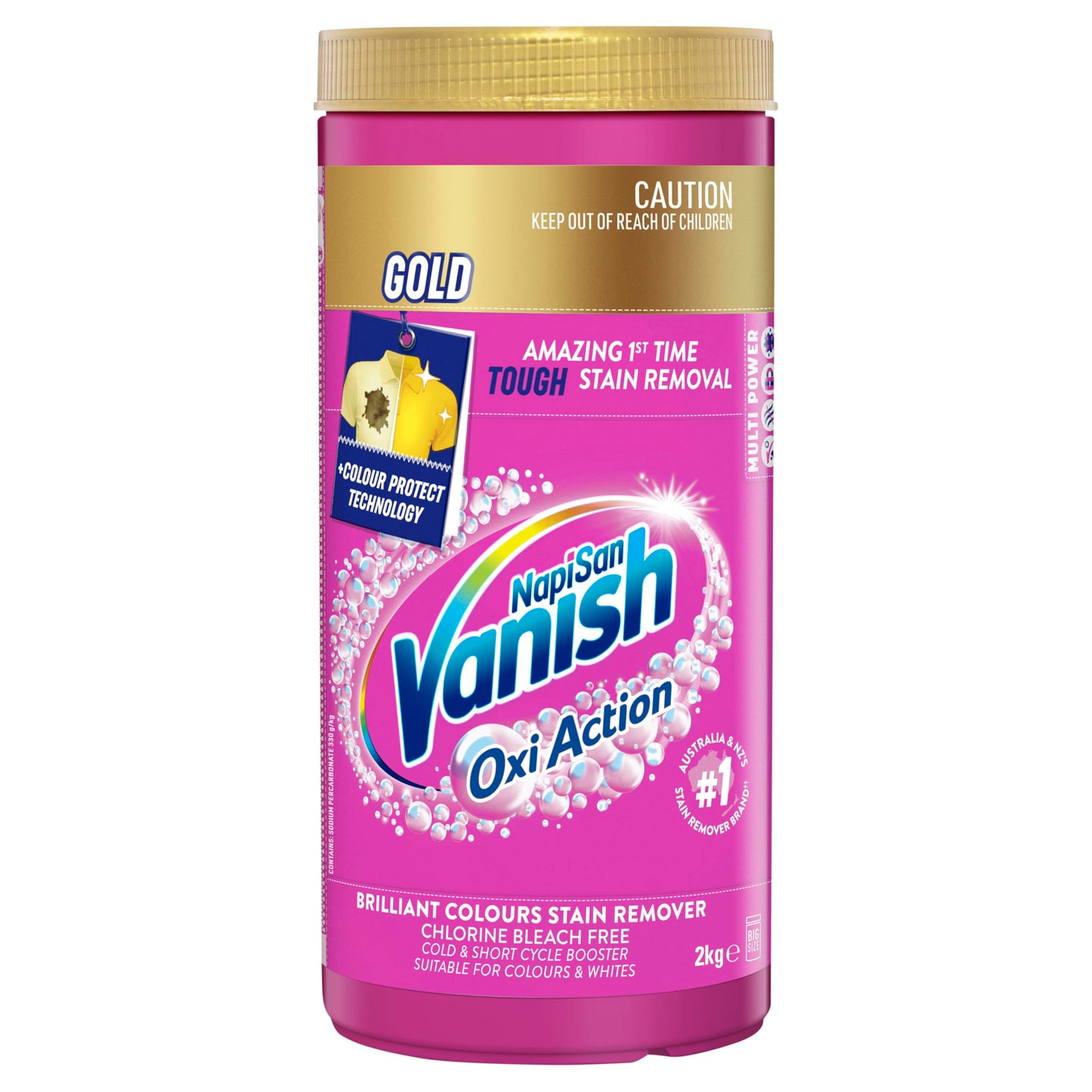 Vanish Napisan Gold Oxi Action Stain Remover Powder 2kg