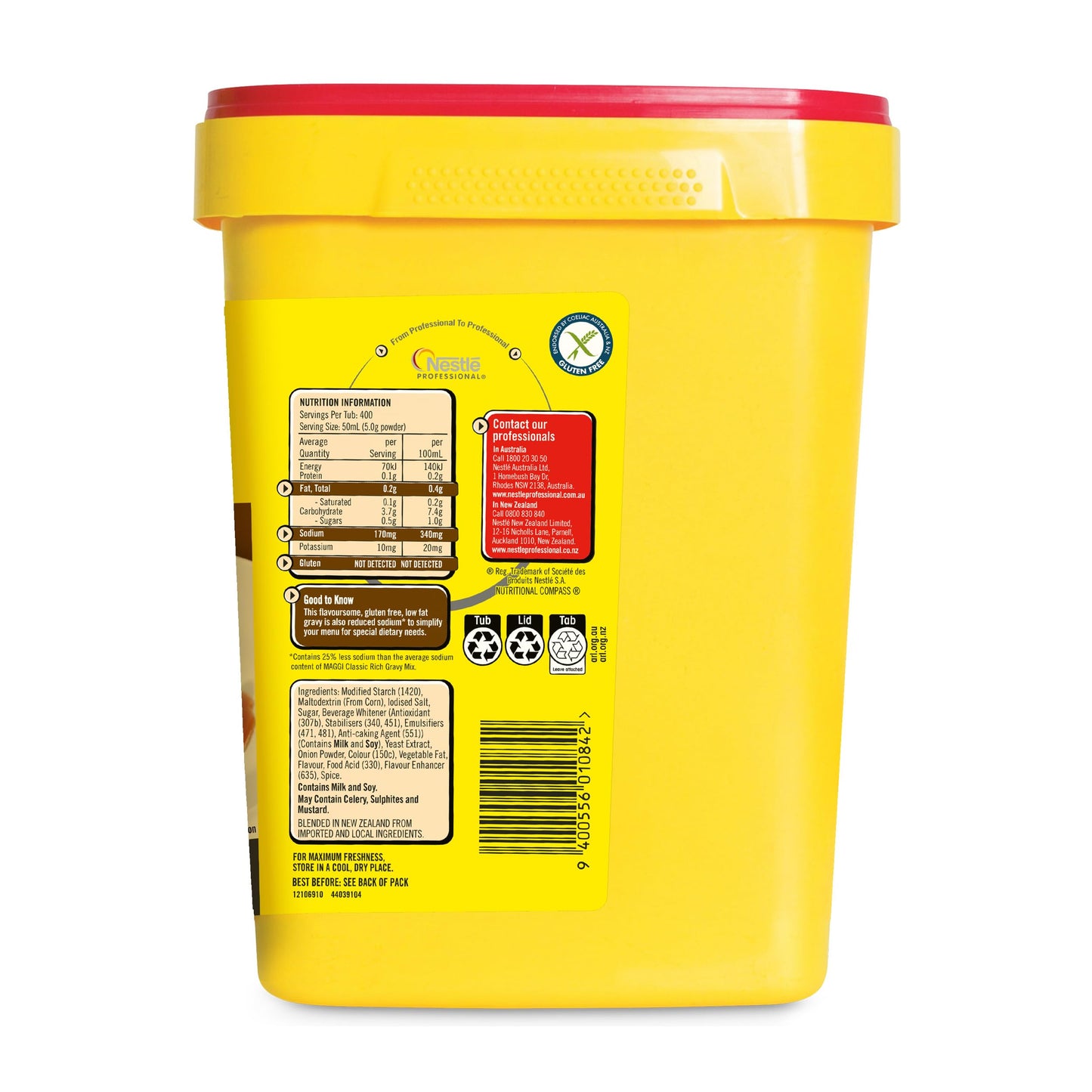 Maggi Gluten Free Instant Rich Gravy Mix 2 kg