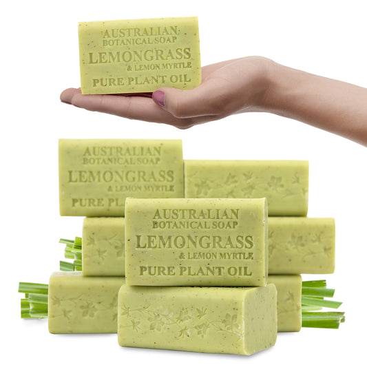 Australian Botanical Soap, 8 X 200g Natural Triple Milled Soap Bar Packs