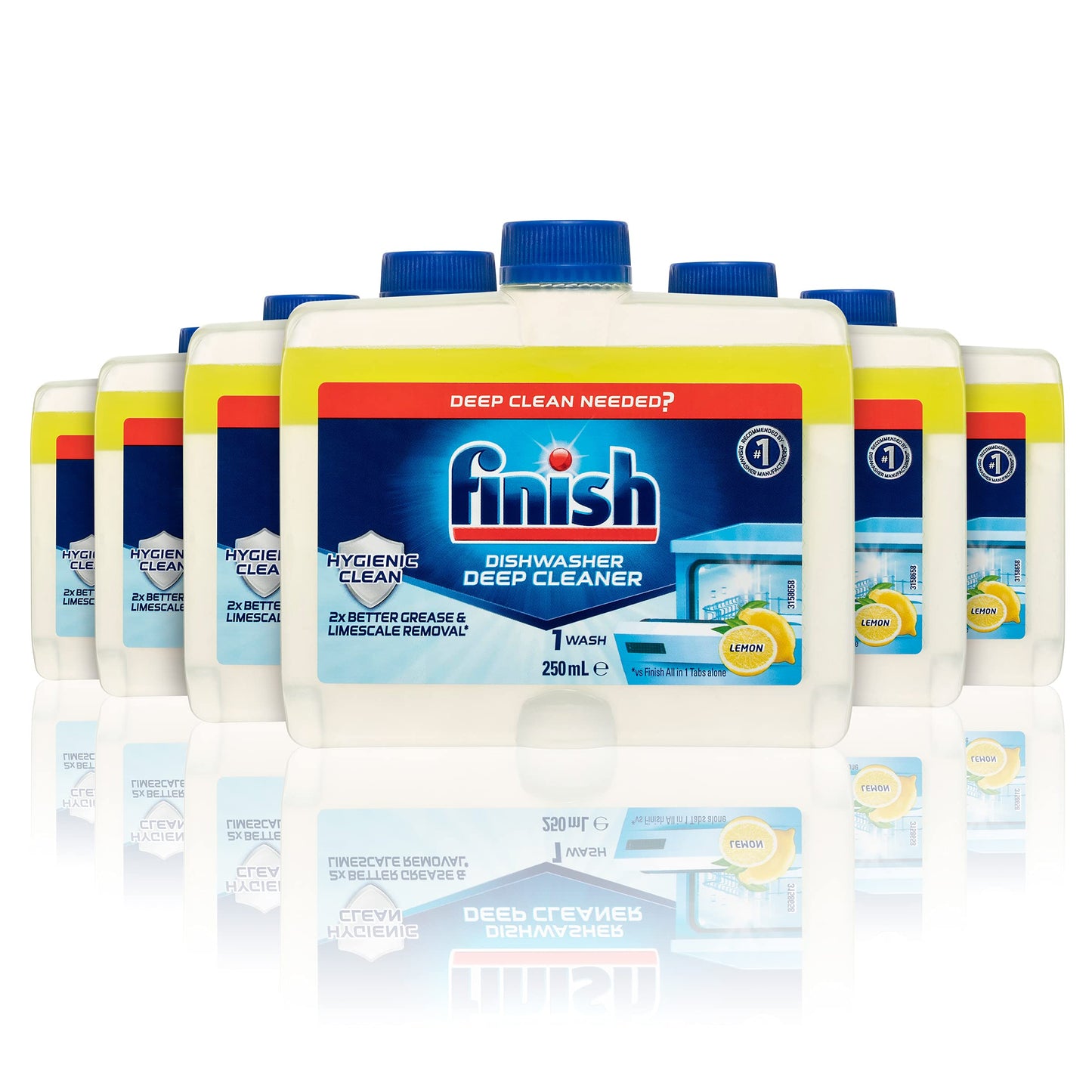 Finish Dishwasher Cleaner, Lemon Sparkle