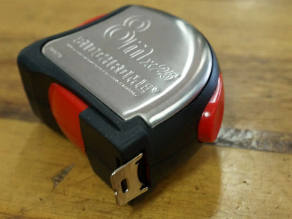 Sidchrome 8M Retractable Measuring Tape – Metric, Flexible