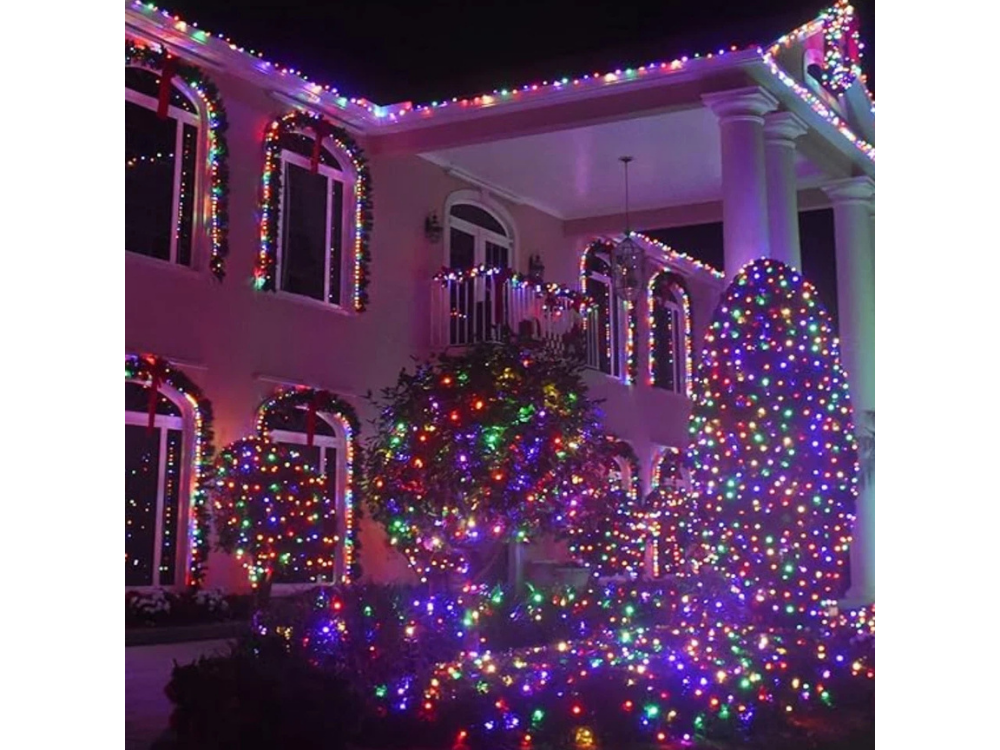 Lytworx 2 Pack 250 LED Multicolour Christmas Fairy Lights