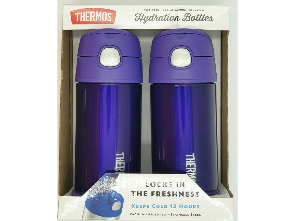 NEW Thermos Kids Funtainer Vacuum Flask with Straw – Toddler Drink Bottle