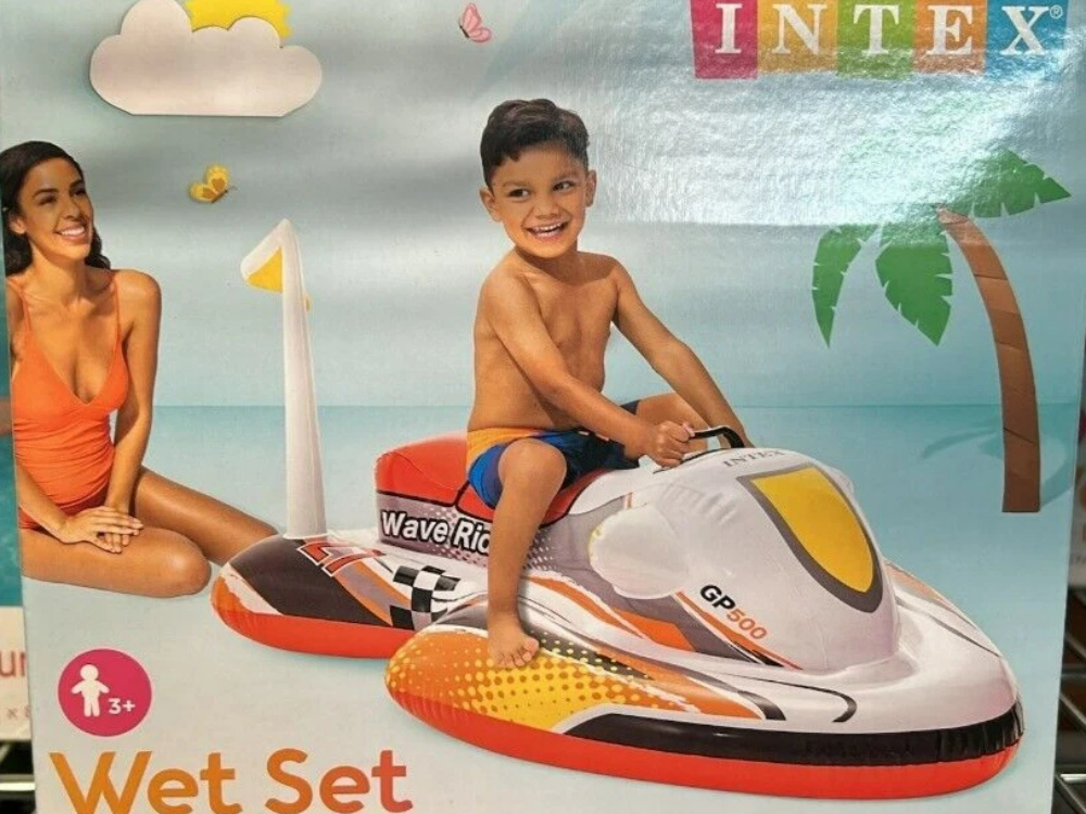 Intex Wave Rider Inflatable Jetski Pool Float – Kids