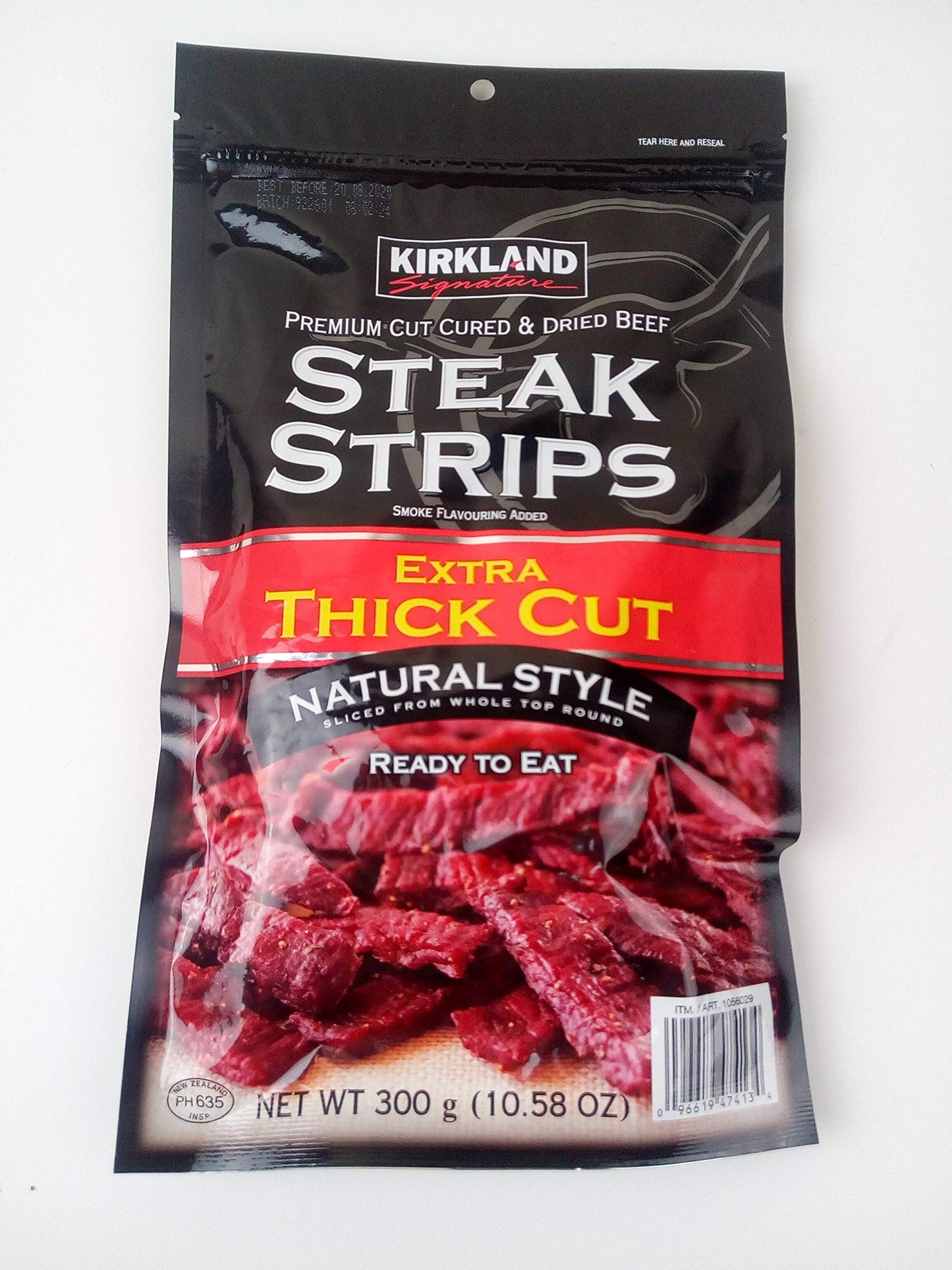 Kirkland signature beef steaks strips 300g