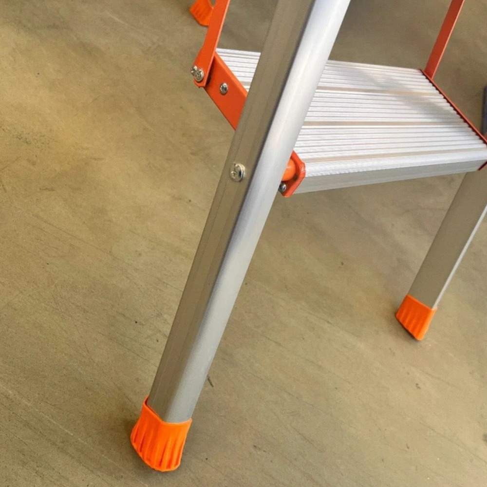 Katashi 3 Step Ladder Aluminium Multi Purpose Folding Light Weight Platform
