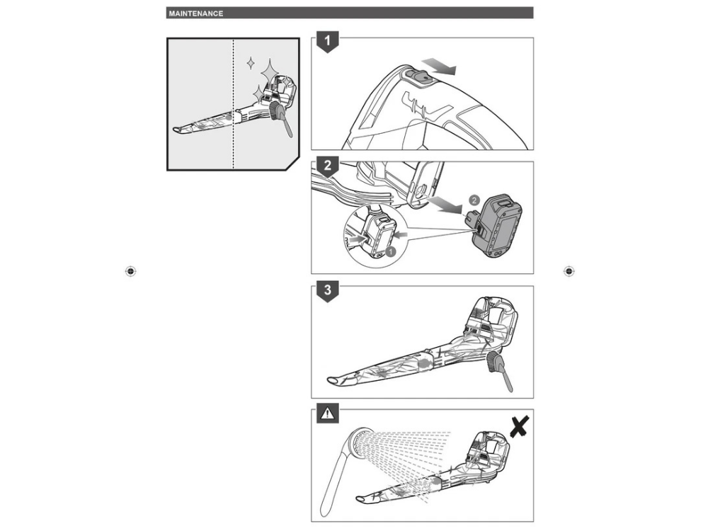 Ryobi ONE+ Cordless Leaf Blower – Garden, Lawn & Dust Cleaner (Skin Only)