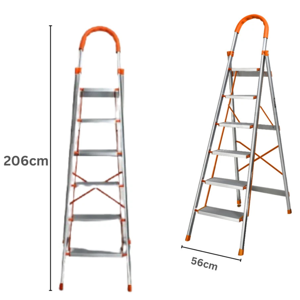 Katashi 3/4/5/6 Step Ladder Aluminium Multi Purpose Folding Light Weight