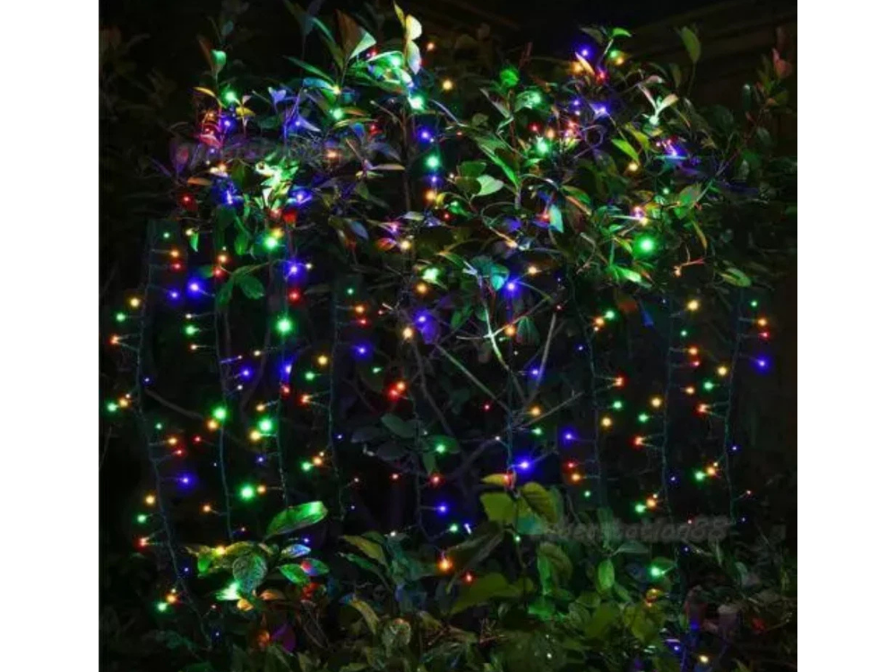 Lytworx 2 Pack 250 LED Multicolour Christmas Fairy Lights