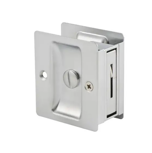Lane Privacy Standard Cavity Slider Satin Chrome Plated