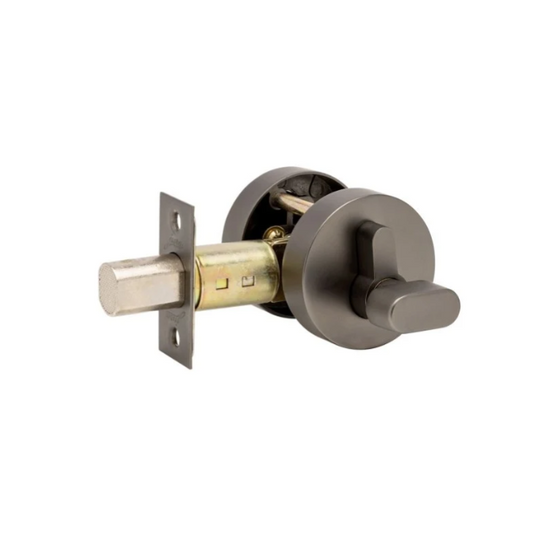 Zanda Jura Elite Round Slimline Single Cylinder Deadbolt Graphite Nickel 9060.GN