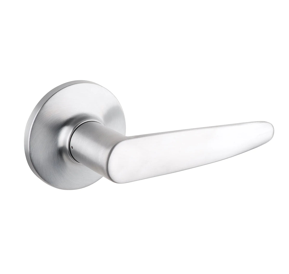 Lane Avalon Dummy Lever Door Handle Brushed Satin Chrome